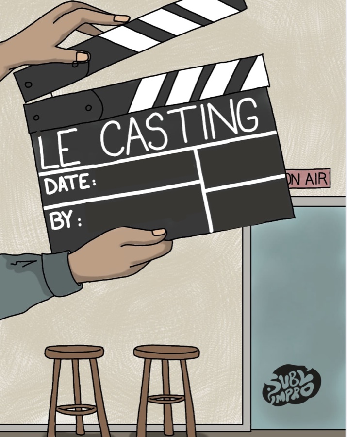 Affiche du spectacle Le Casting